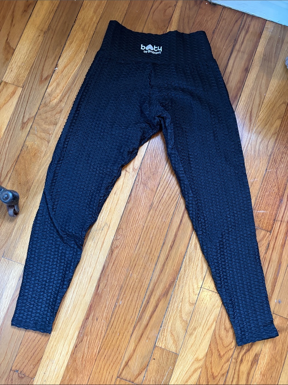 Booty by Brabants Black Coated Leggings